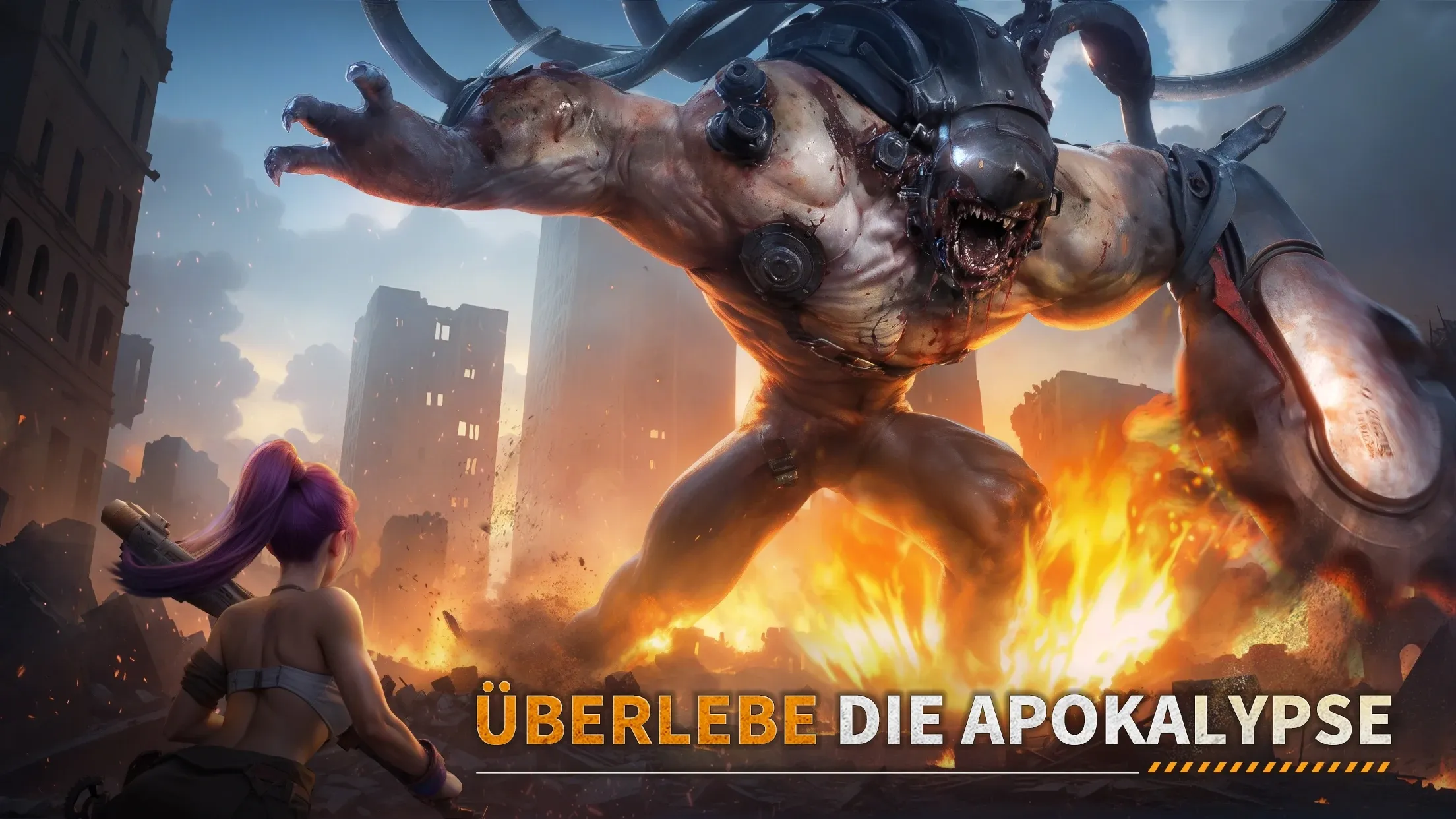 Screenshot: Explosive Kampf-Szene